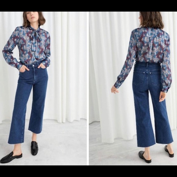 Other Stories Wide Leg Denim 
